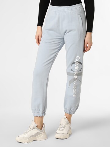 Calvin Klein Jeans Pants in Blue: front