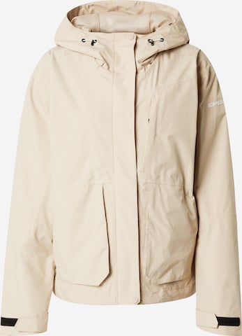 ICEPEAK Outdoorjas 'MANTUA' in Beige: voorkant