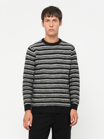 Only & Sons Pulover 'ONSMING' | črna barva: sprednja stran