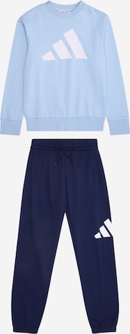 ADIDAS SPORTSWEAR Trainingsanzug in Blau: Vorderseite