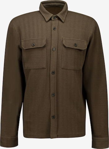 Coupe regular Chemise Deeluxe en vert : devant