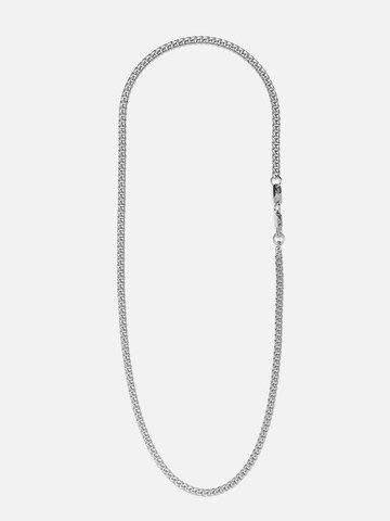 warpedsense Necklace 'Cuban' in Silver: front