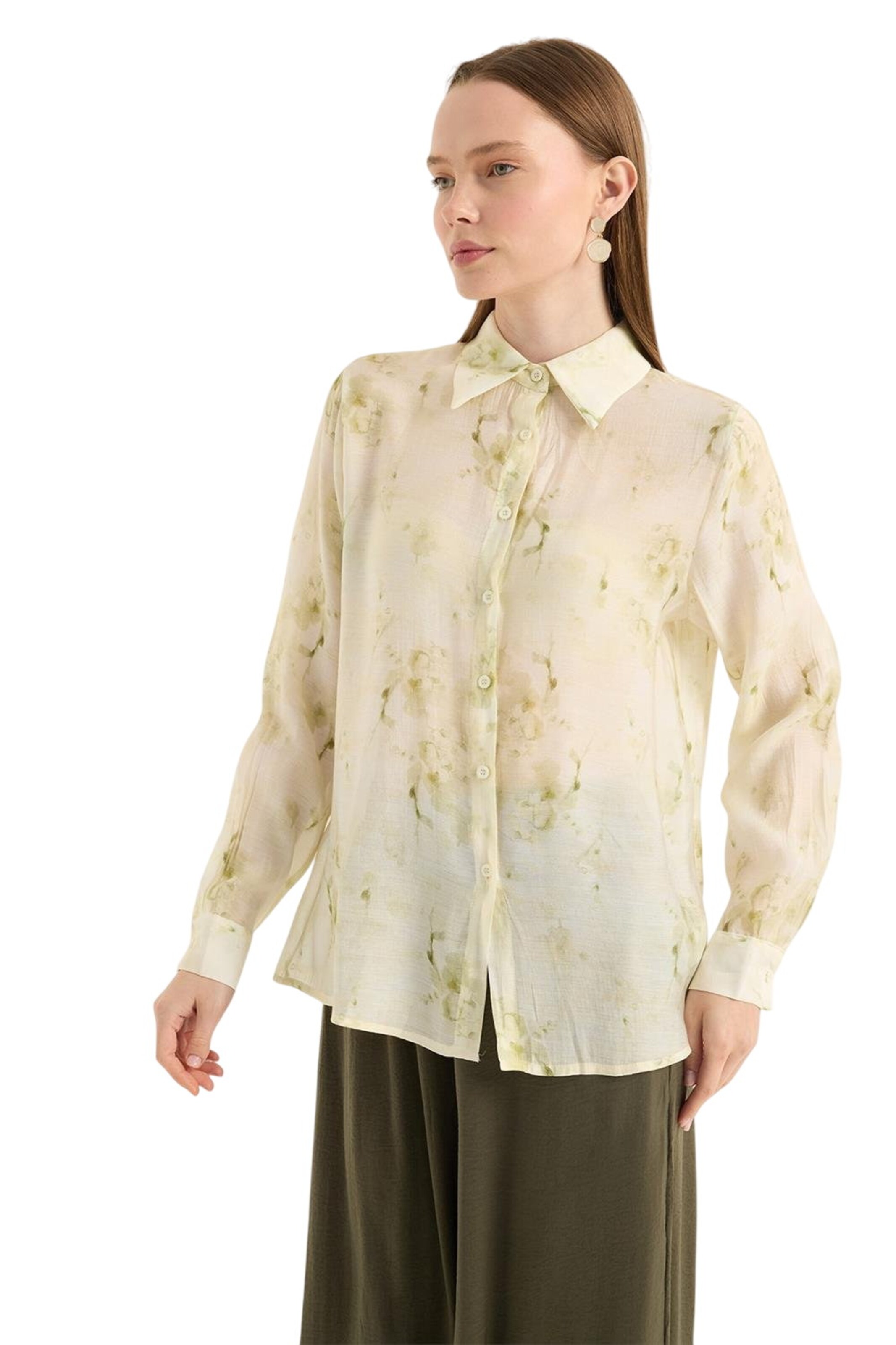 HOME STORE Bluse in Grün