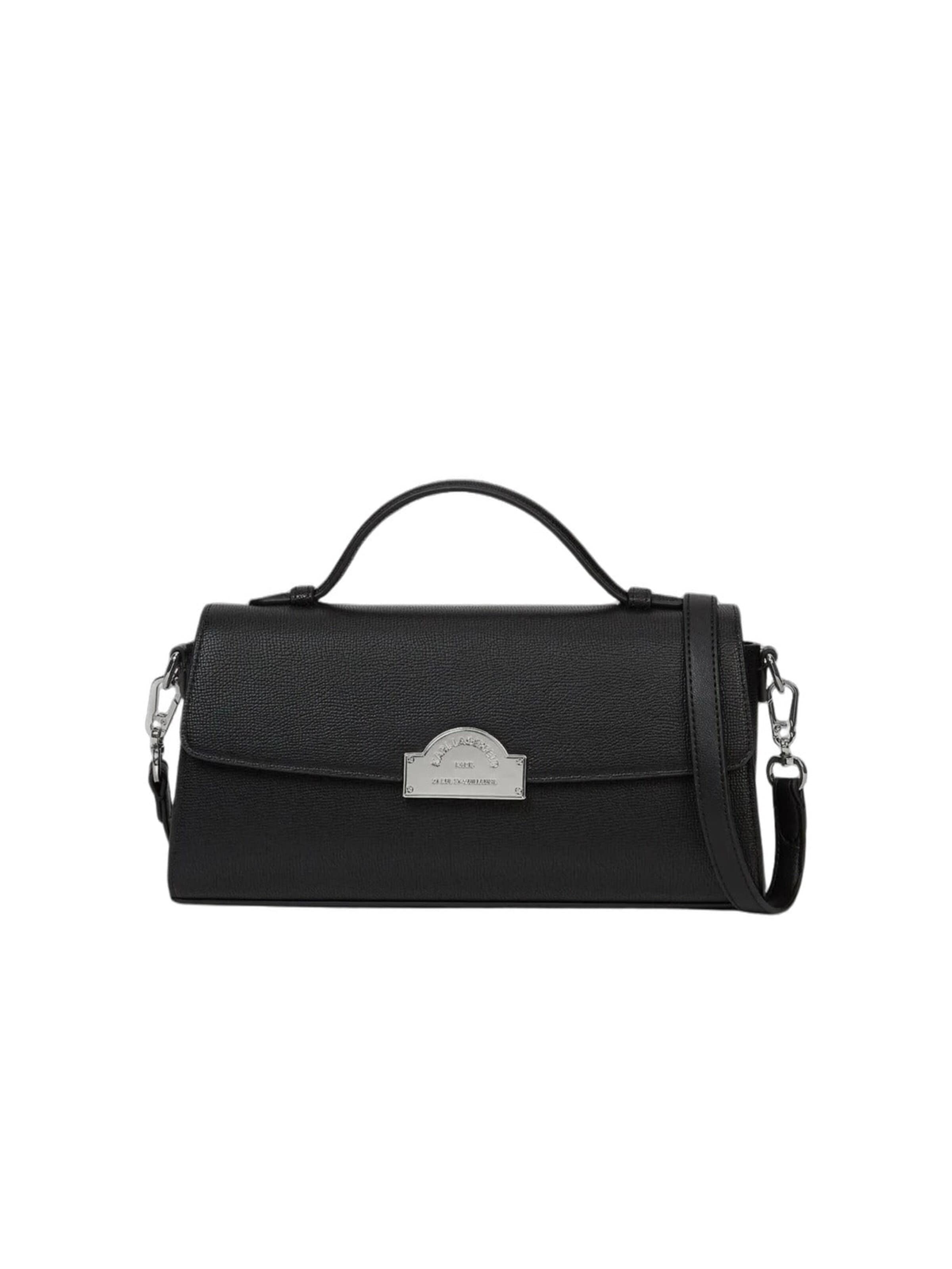 Karl Lagerfeld Kabelka 'Karl Lagerfeld Sac Bandoulière Métal Noir', veľkosť One Size - čierna, Produkt