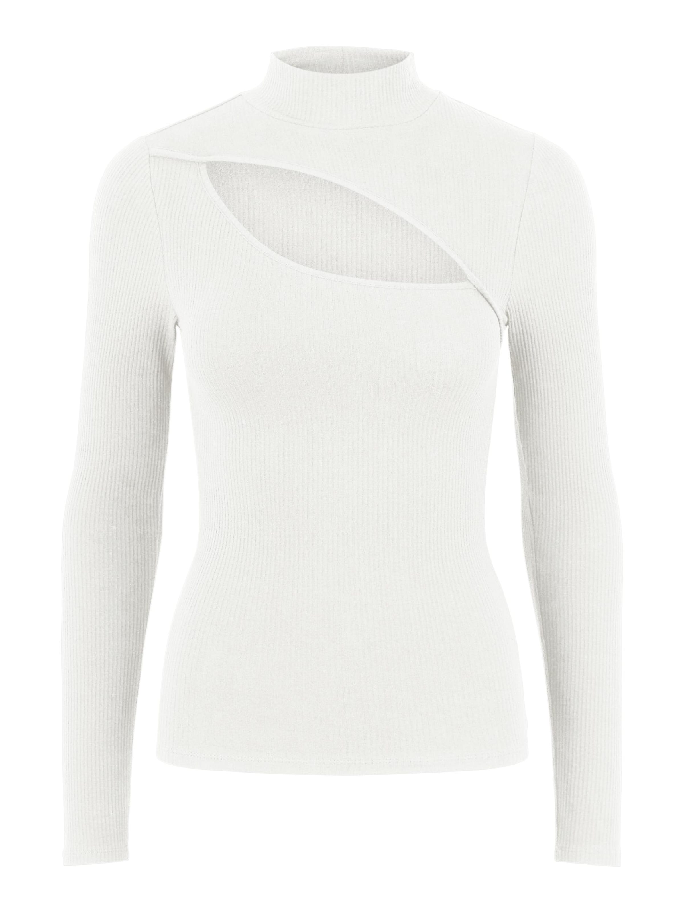 Donna Abbigliamento PIECES Maglietta Hazel in Bianco 