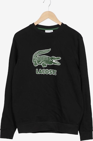 LACOSTE Sweater M in Schwarz: Vorderseite