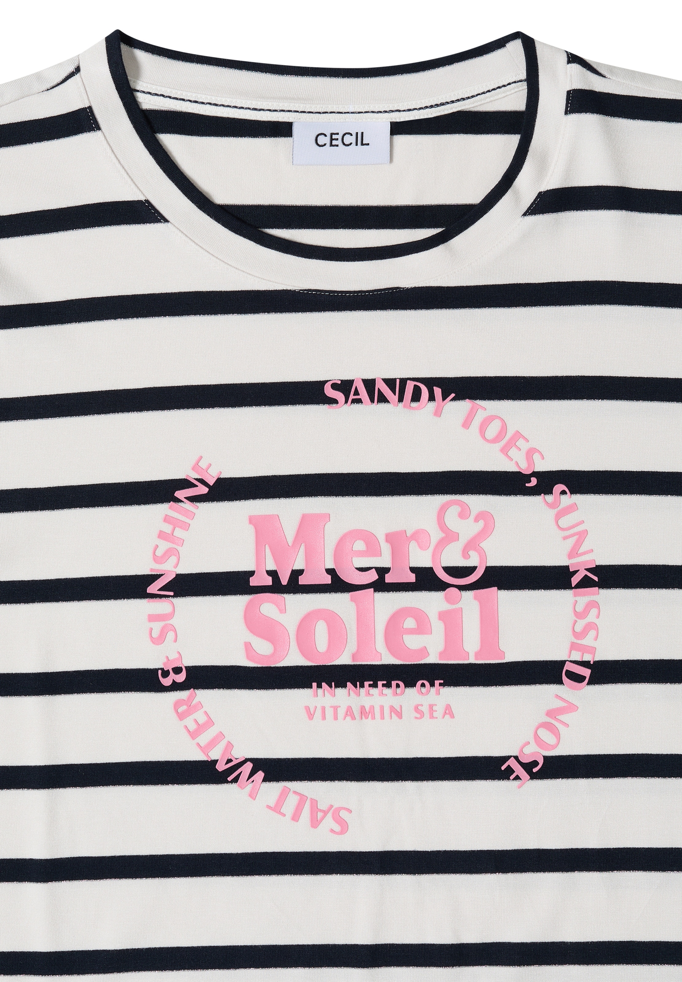 CECIL Shirt in Schwarz