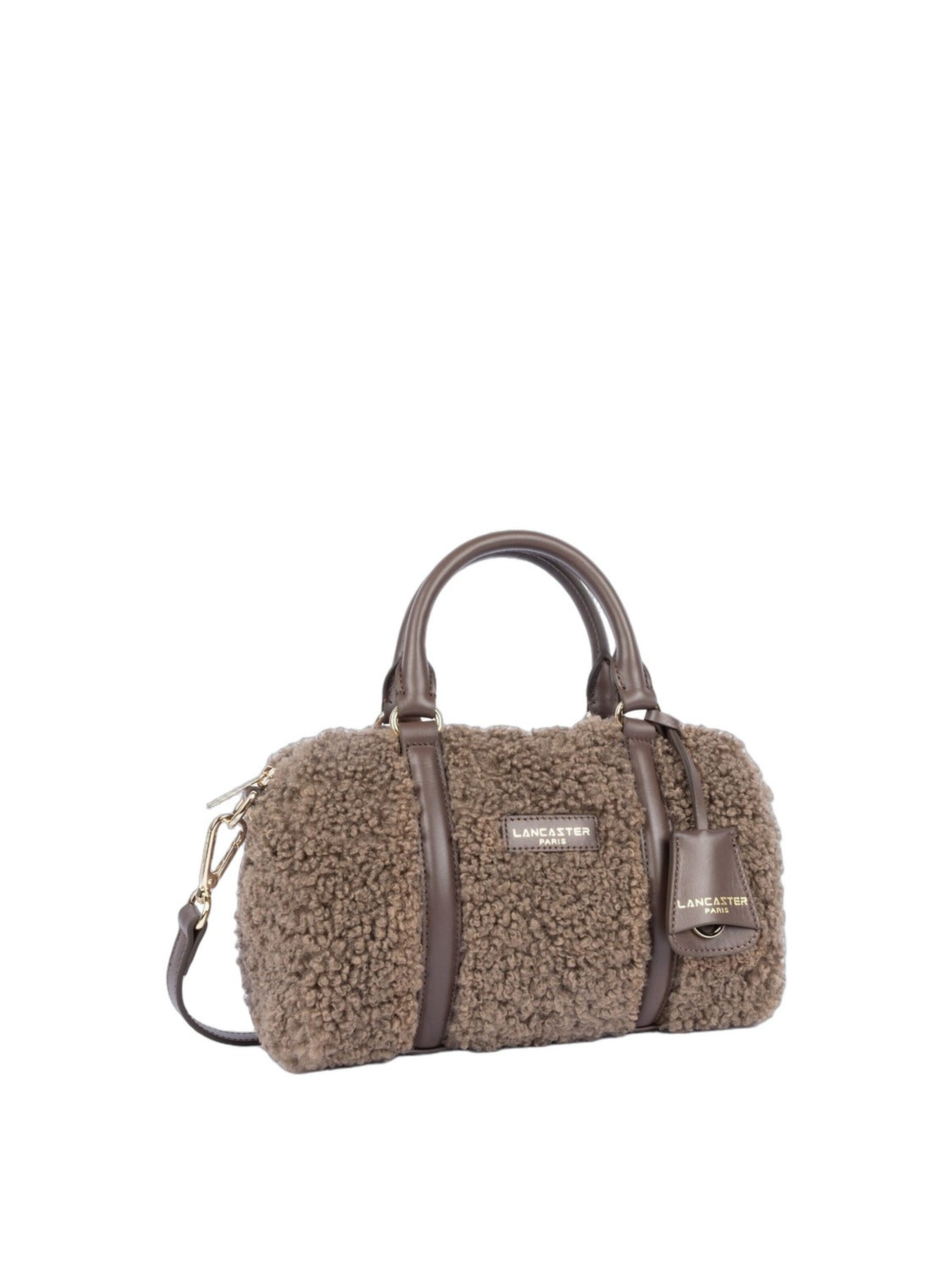 LANCASTER Paris - Bolso de mano 'Moumoute' en marrón