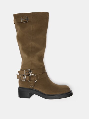 Pull&Bear Cowboylaarzen in Bruin