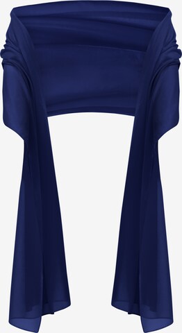 APART Scarf in Blue: front