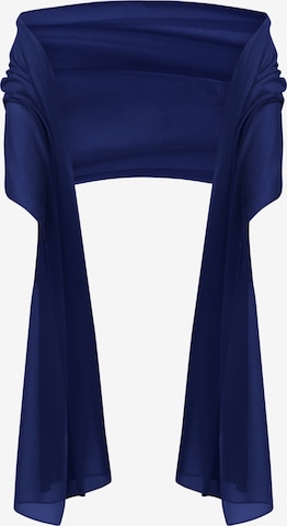 APART Scarf in Blue: front