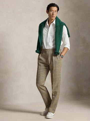 Coupe slim Chemise Polo Ralph Lauren en blanc