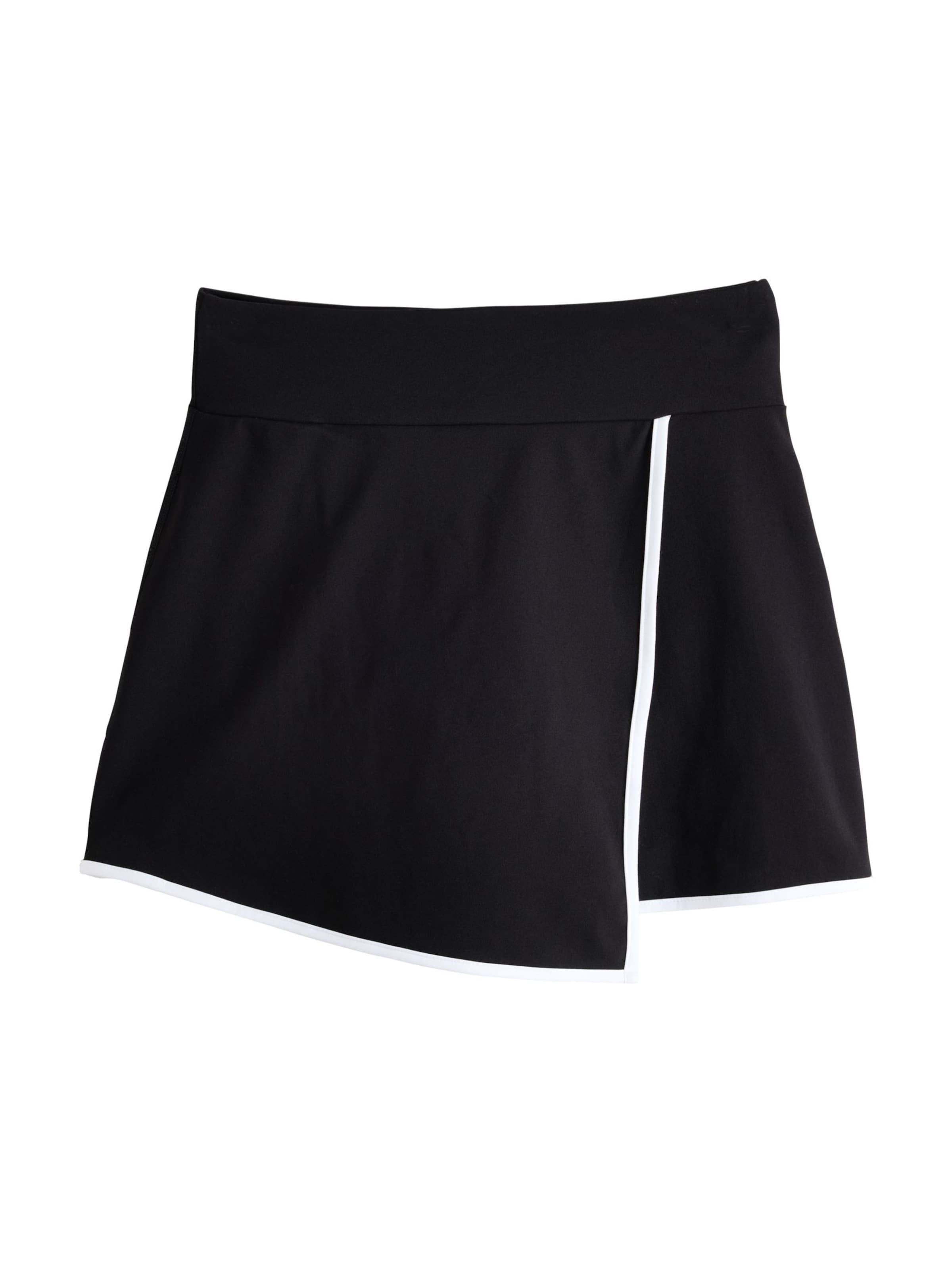 Next Falda deportiva en 34 en negro / blanco, Vista del producto