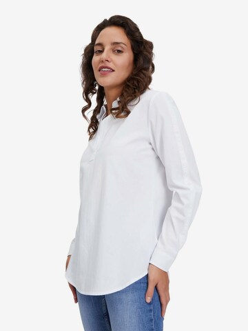 Camicia da donna di Cartoon in bianco