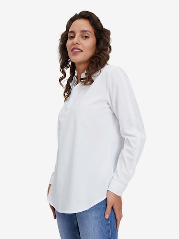 Camicia da donna di Cartoon in bianco