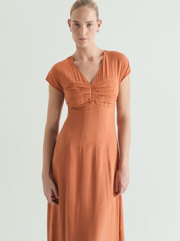 Scalpers Dress ' ' in Orange