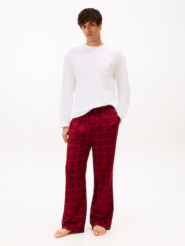 TOMMY HILFIGER Пижамные штаны в Красный