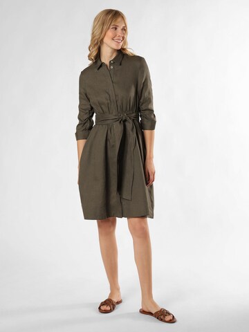 Ambiance Shirt Dress in Green: front