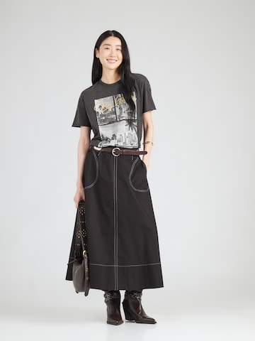 ONLY Shirt 'ONLLUCY' in Grey