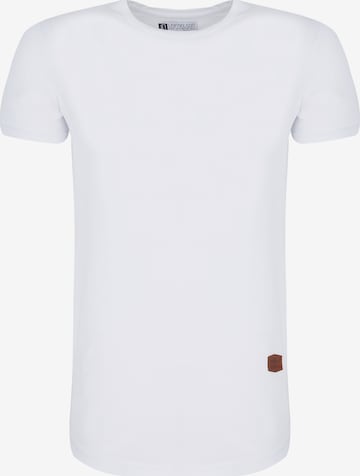 Leif Nelson T-Shirt Rundhals in Weiß: predná strana
