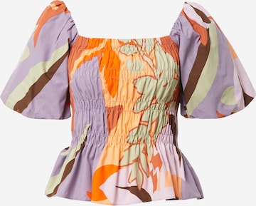 River Island Shirt in Oranje: voorkant