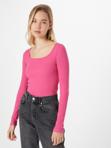rožinė HOLLISTER Marškinėliai: priekis