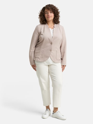 Tom Tailor Women + Blazer in Beige