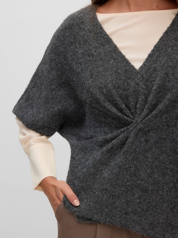 VERO MODA VMMILLIE Strickpullover Strickpullover in Grau