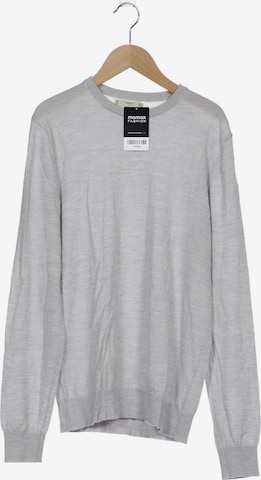 MANGO Sweater & Cardigan in M in Grey: front