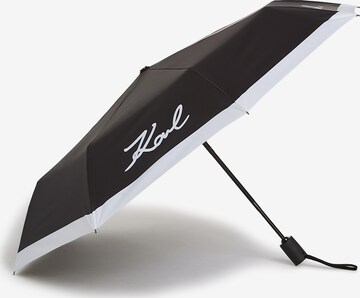 Karl Lagerfeld Deštník – černá: přední strana
