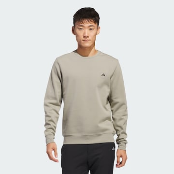 ADIDAS PERFORMANCE Athletic Sweatshirt in Grey: front