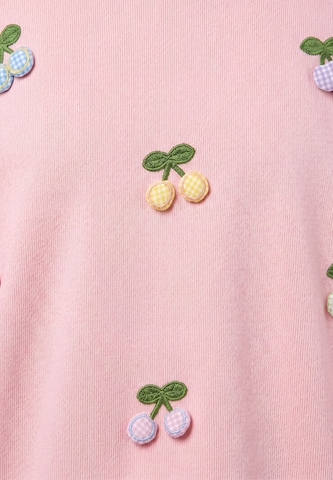 MYMO Sweatshirt 'Pop' in Pink