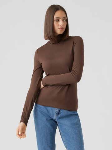 VERO MODA Shirt in Braun: Vorderseite