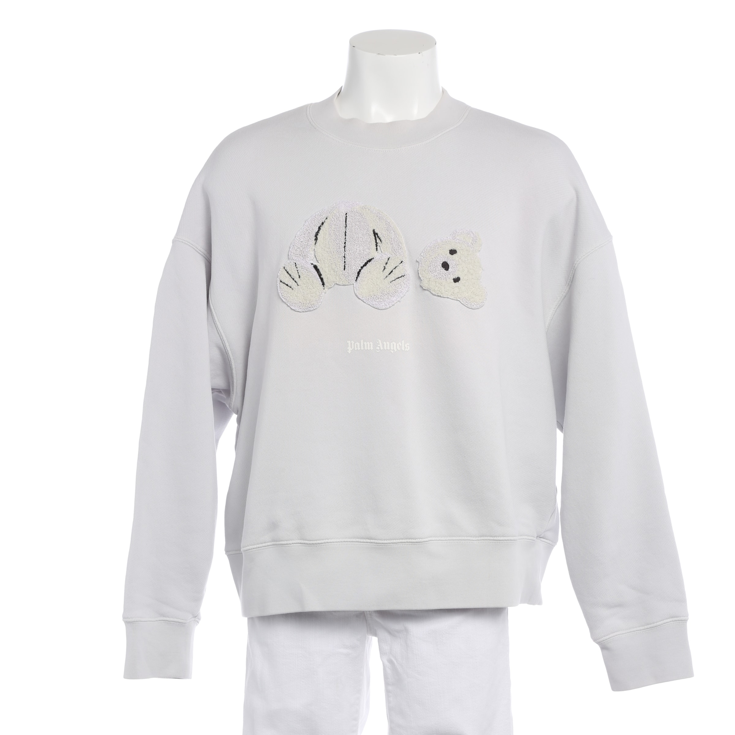 Palm Angels Sweatshirt & Zip-Up Hoodie in S in Light grey, Item view