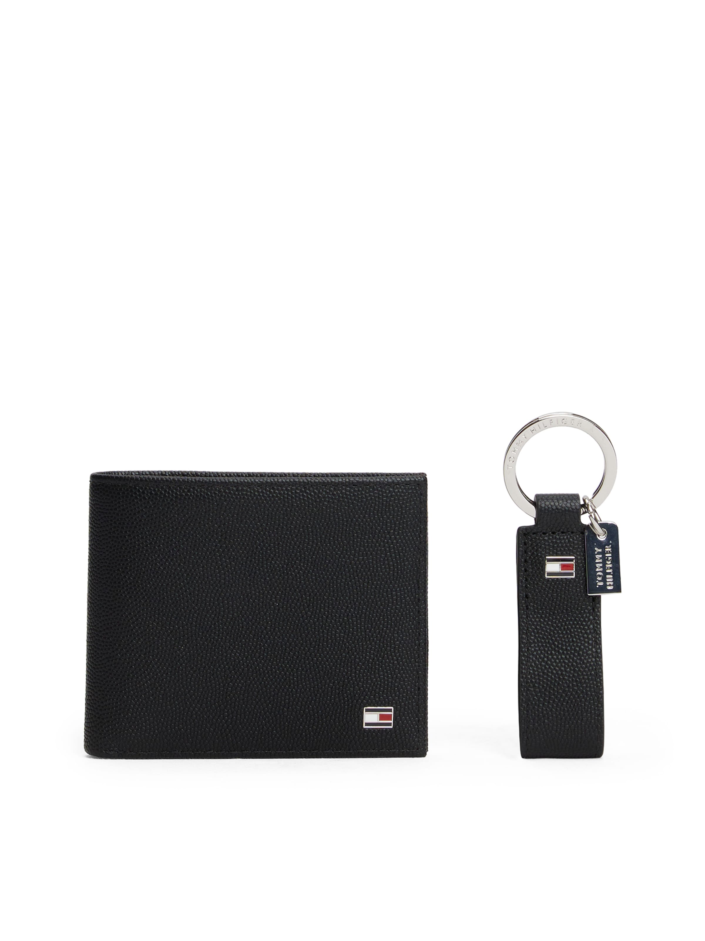 Porte-monnaies TOMMY HILFIGER en noir : devant