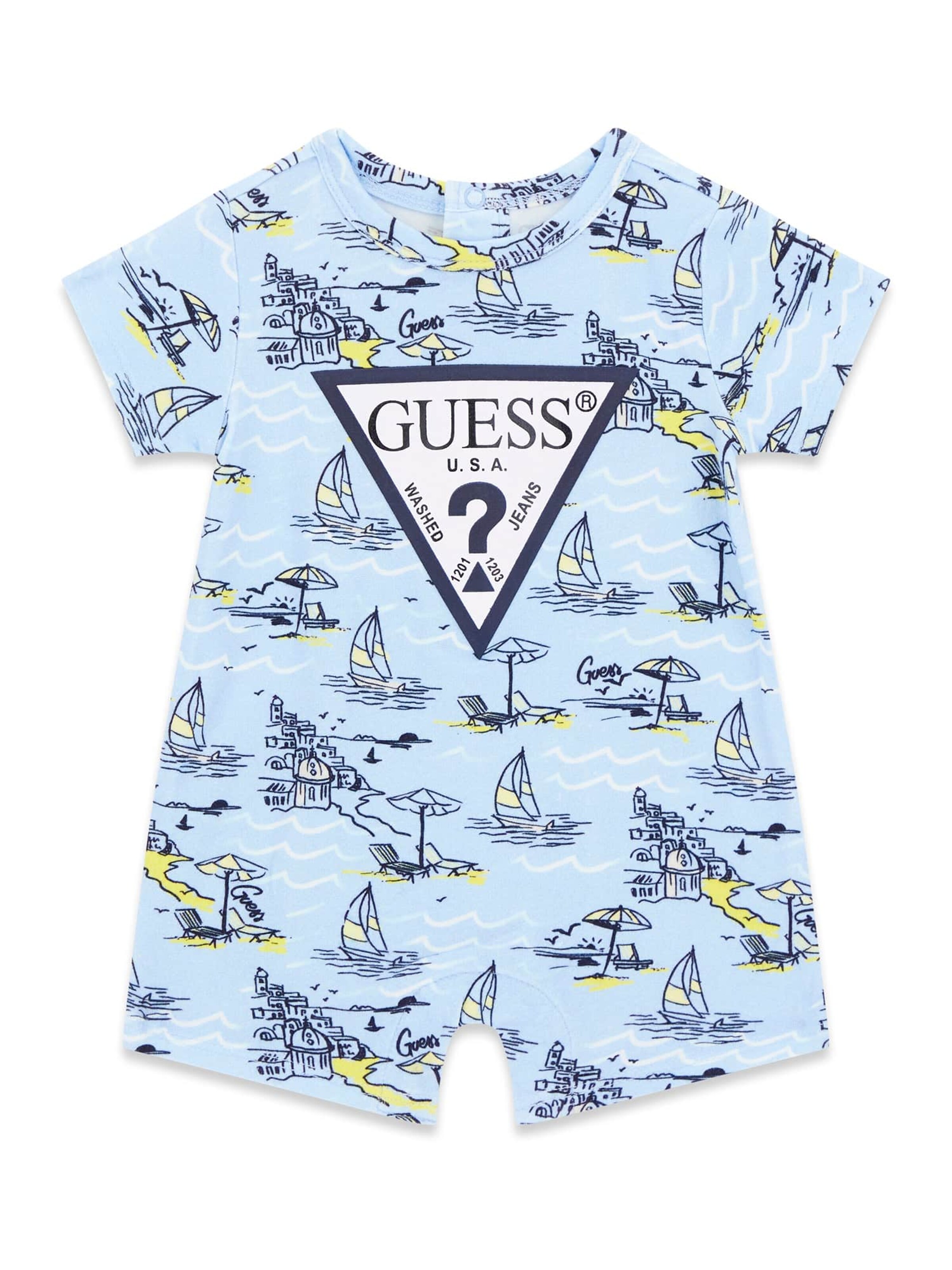 GUESS Romper/Bodysuit in Blue: front