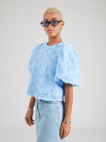 VILA Blouse 'VIGLORY' in Blue: front
