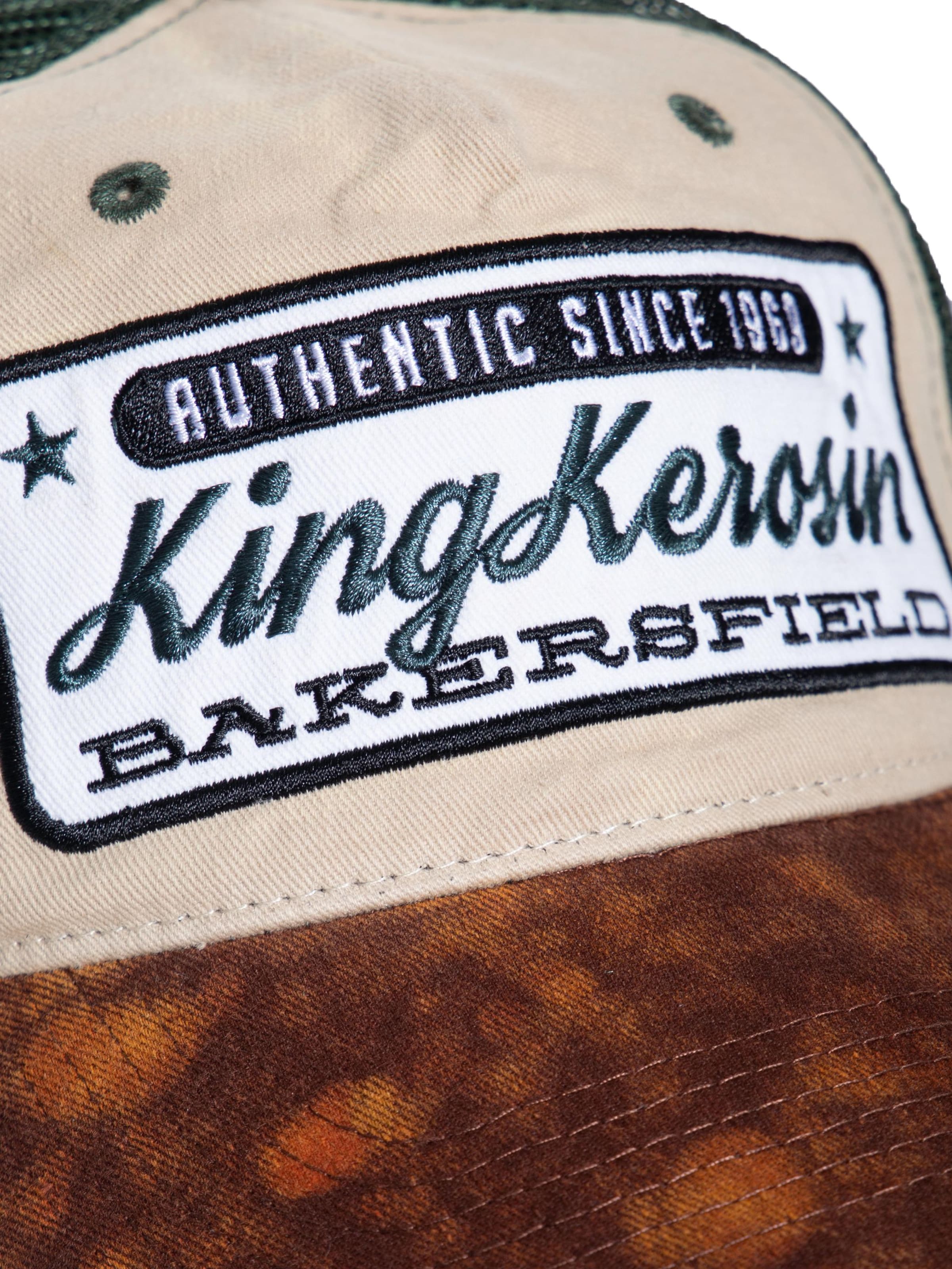 King Kerosin Cap 'Bakersfield' in Beige