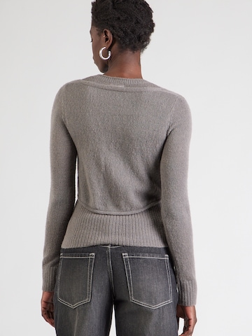 WEEKDAY Gebreid vest 'Drifa' in Grijs