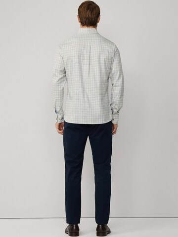 Hackett London Regular fit Overhemd in Groen