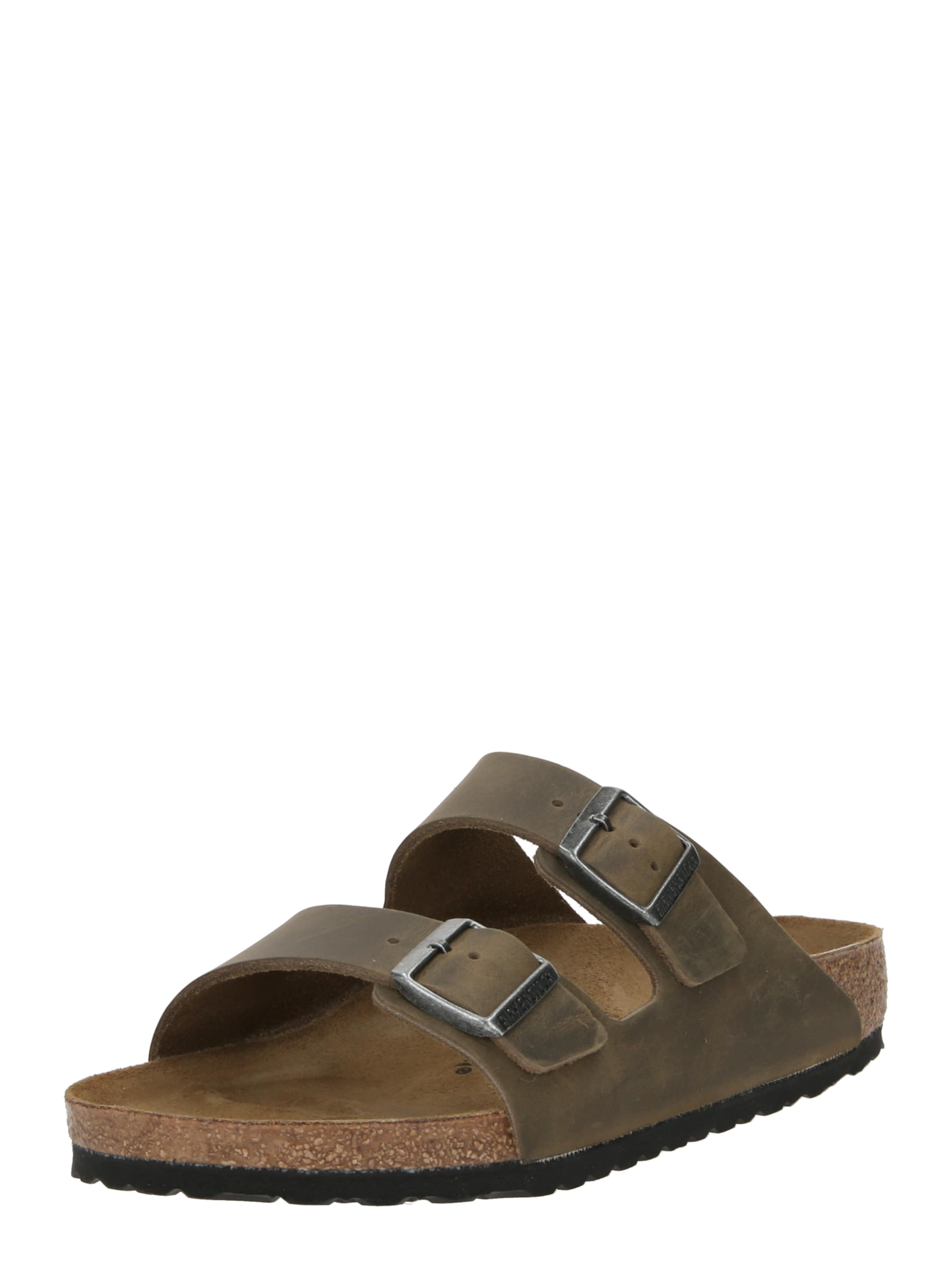 zaļš BIRKENSTOCK Ādas čības &#x27;Arizona LEOI&#x27;: no priekšpuses