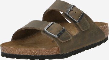 BIRKENSTOCK Pantolette 'Arizona LEOI' in Grün: predná strana