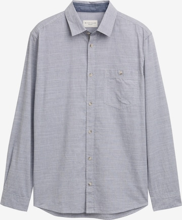 TOM TAILOR Overhemd in Blauw: voorkant