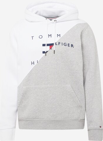 Sweat-shirt Tommy Jeans en blanc : devant