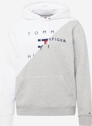 Tommy Jeans Sweatshirt i vit: framsida