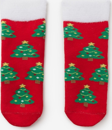 CALZEDONIA Socks in Red: front