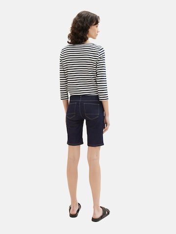 TOM TAILOR Regular Shorts 'Alexa' in Blau