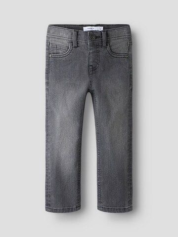 NAME IT - Slimfit Vaquero en gris