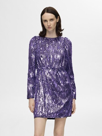 SELECTED FEMME Jurk in Lila: voorkant