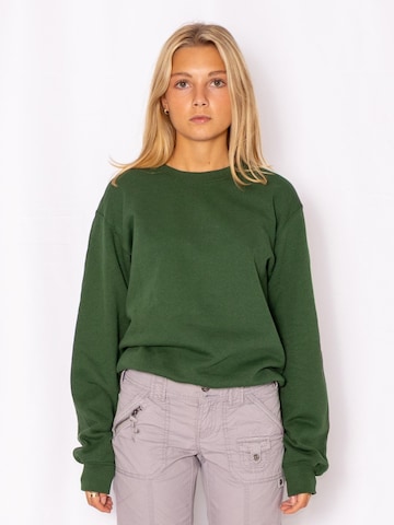 FRUIT OF THE LOOM Sweatshirt 'Crewneck sweatshirt' in Green: front